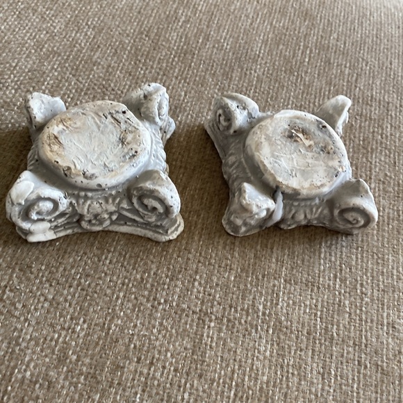 JOHN HOLLAND ARCHITECTURAL SCULPTURES plaster angel cherub sconce wall hanging - Picture 5 of 8